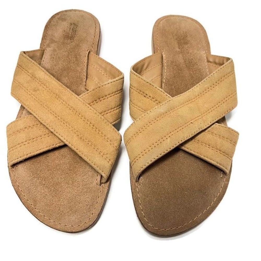 Urban Outfitters Brown Sandals (SALE) - Picture 1 of 3